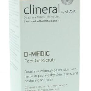 Ahava Clineral D-medic foot gel scrub