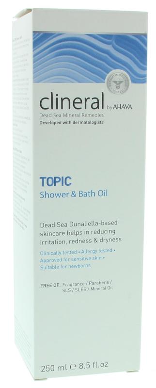 Ahava Clineral topic shower & bath oil
