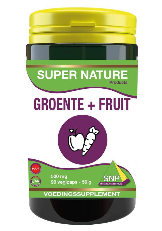 SNP Groente & fruit 500mg puur