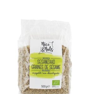 Nice & Nuts Sesamzaad ongepeld bio