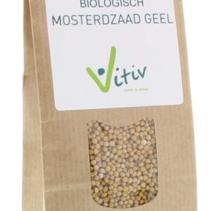Vitiv Geel mosterdzaad bio