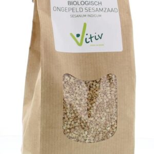 Vitiv Sesamzaad ongepeld bio