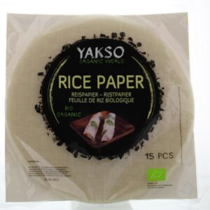 Yakso Rijstpapier bio