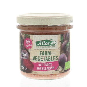 Allos Farm vegetables rode biet & mierikswortel bio