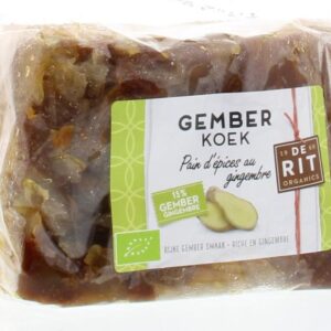 De Rit Kruidige gemberkoek bio
