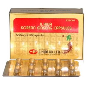 Ilhwa Korean ginseng capsule