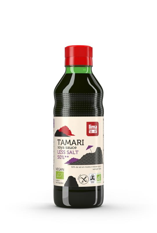 Lima Tamari 50% minder zout bio