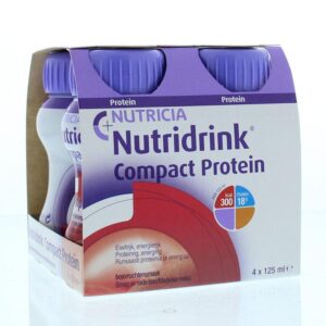Nutridrink Compact protein rode vruchten 125 gram