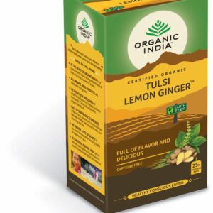 Organic India Tulsi lemon ginger thee bio