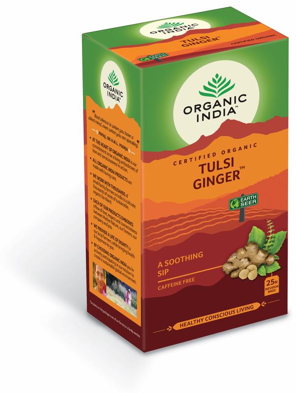 Organic India Tulsi ginger thee bio