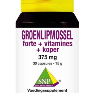 SNP Groenlipmossel forte + vitamines + koper