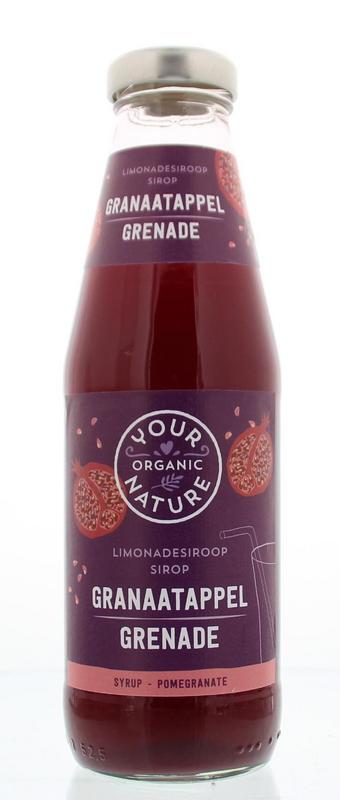 Your Organic Nature Limonadesiroop granaatappel bio