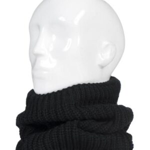 Heat Holders Mens neck warmer black larvic one size