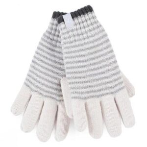 Heat Holders Ladies cable gloves maat S/M Oslo cream
