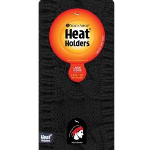 Heat Holders Ladies head band black one size