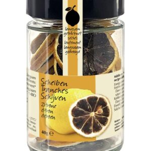 Amanprana Zwarte citroen schijfjes bio