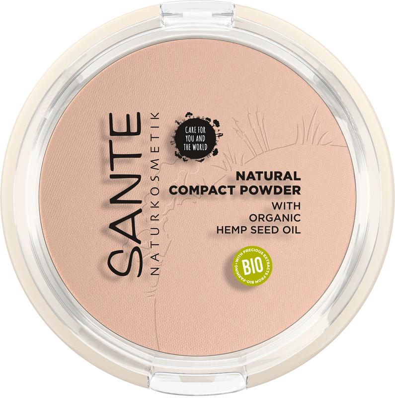 Sante Compact make-up 01 cool ivory