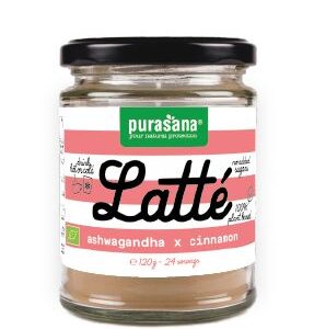 Purasana Latte ashwagandha kaneel vegan bio