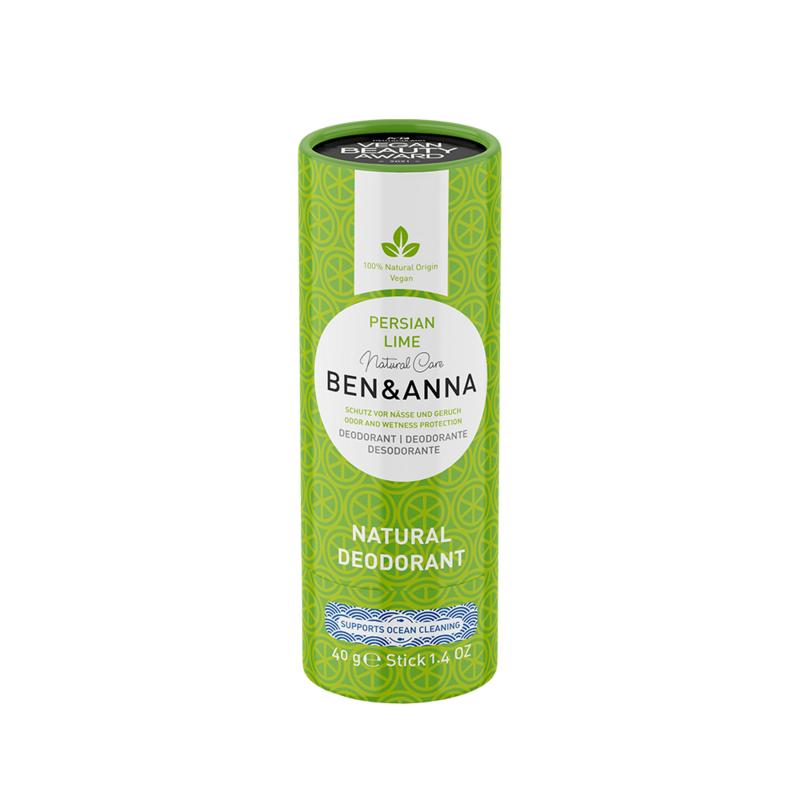 Ben & Anna Deodorant persian lime papertube