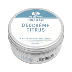 van der Pigge Huidbalans deocreme citrus
