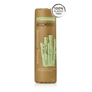 Eco Egg Bamboo schoonmaakdoekjes op rol