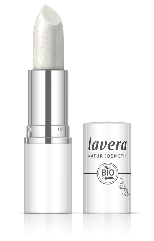 Lavera Lipstick candy quartz white aura 02