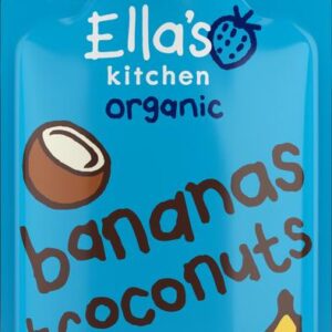 Ella's Kitchen Bananas & coconut knijpzakje 4+ maanden bio