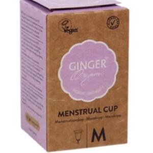 Ginger Organic Menstruatiecup  TPE - maat M