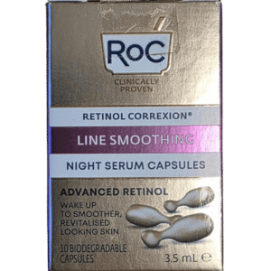 ROC Retinol correxion line smoothing night serum