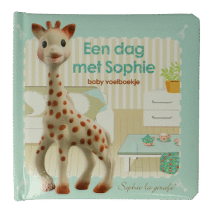 Sophie de Giraf Voelboek baby een dag met Sophie