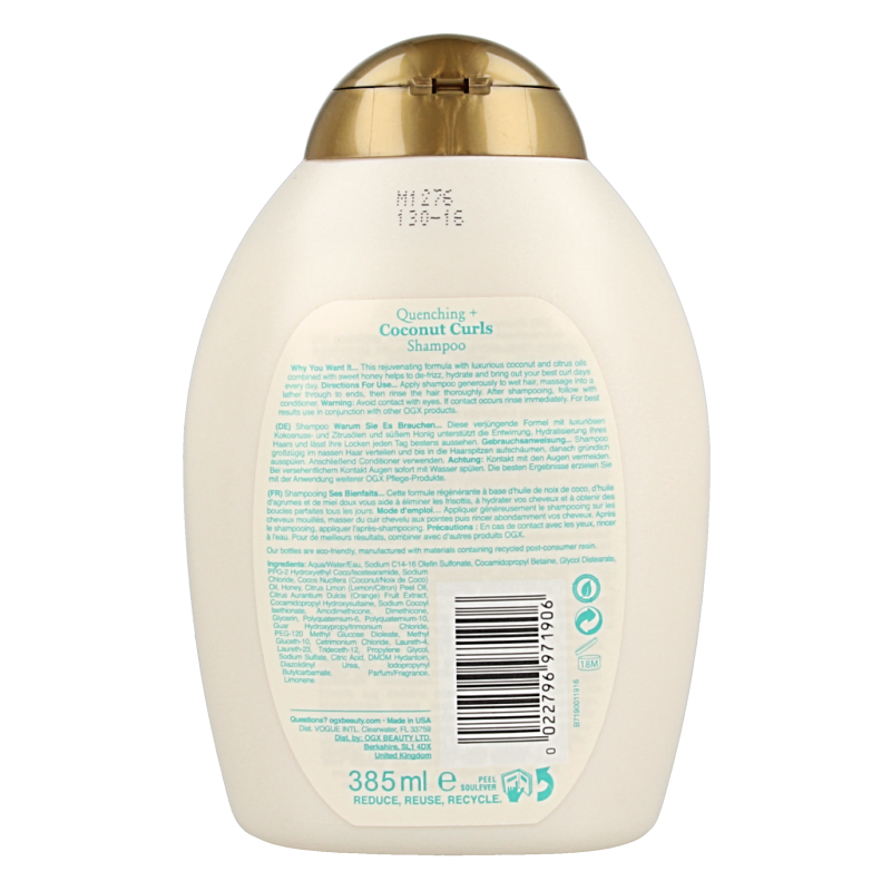 OGX Shampoo quenching coconut curls - Afbeelding 2