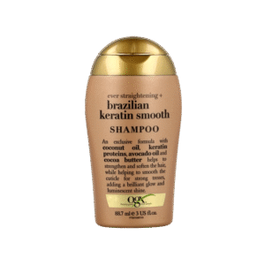 OGX Travelsize brazilian keratin smooth shampoo