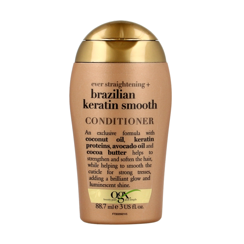 OGX Travelsize brazilian keratin smooth conditioner