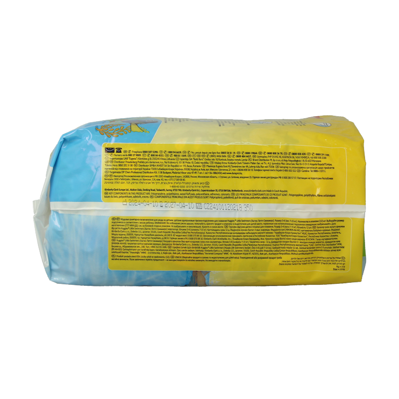 Huggies Little swimmers maat 3-4 7-15kg - Afbeelding 2