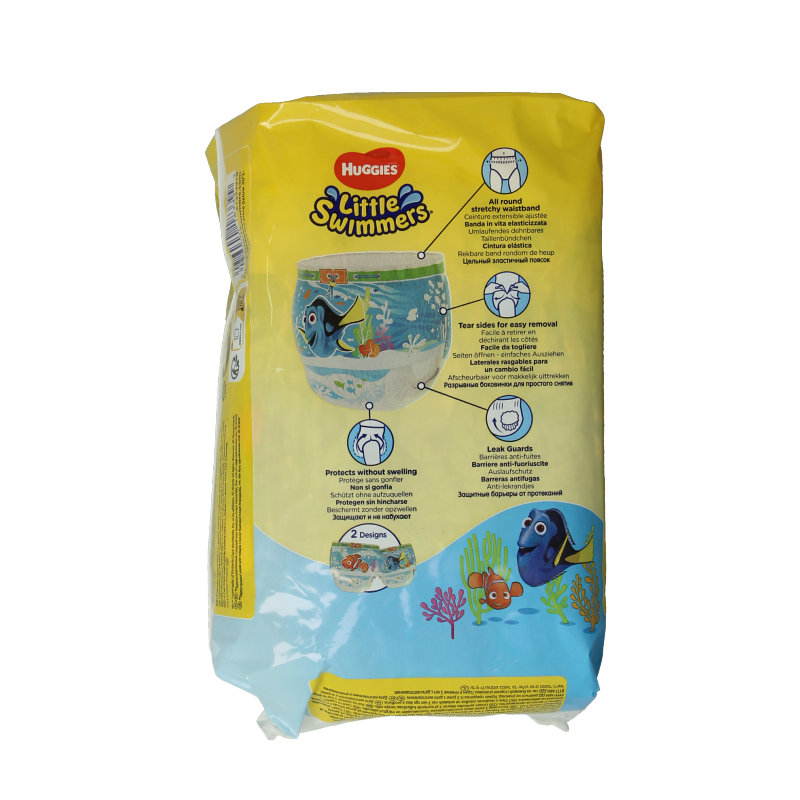 Huggies Little swimmers maat 3-4 7-15kg - Afbeelding 3