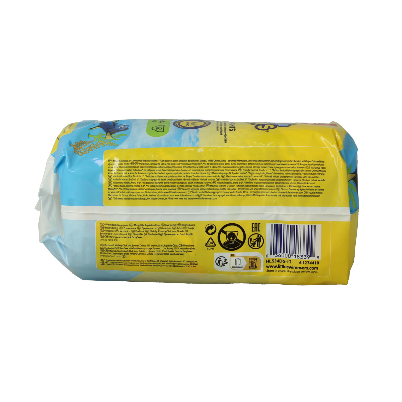 Huggies Little swimmers maat 3-4 7-15kg - Afbeelding 4