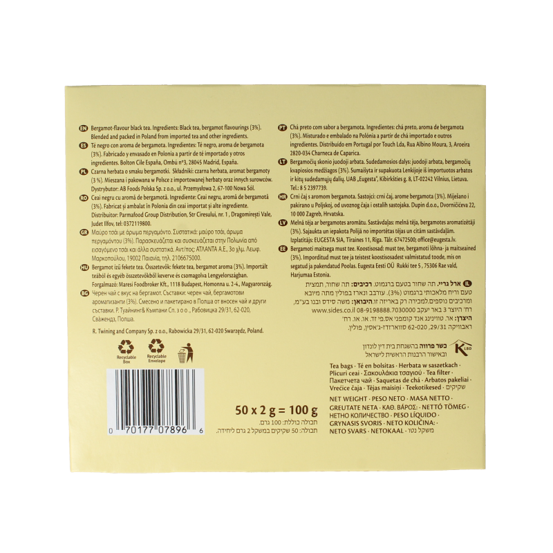 Twinings Earl grey envelop - Afbeelding 4