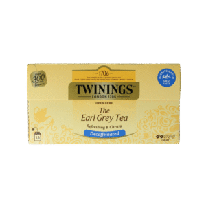 Twinings Earl grey decaf envelop zwart