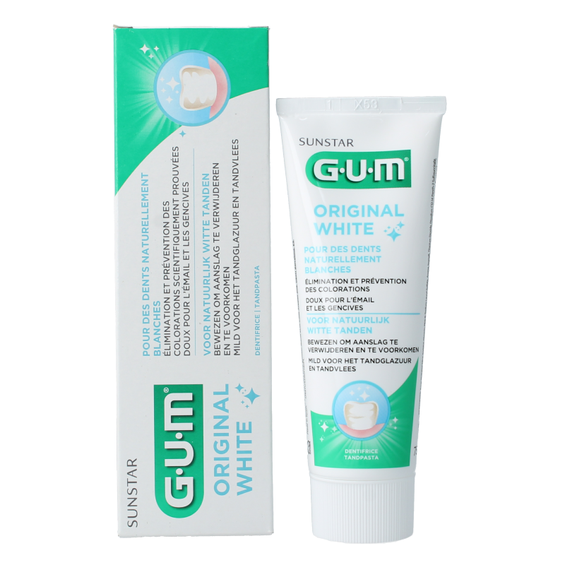 GUM Original white tandpasta - Afbeelding 2