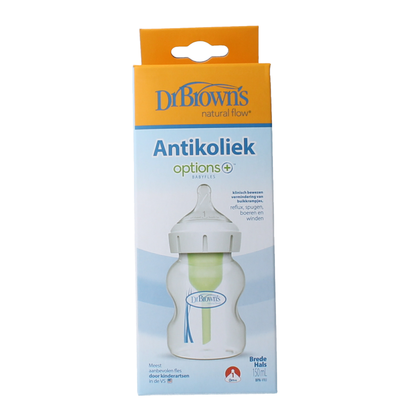 Dr. Brown's Options+ brede halsfles 150ml