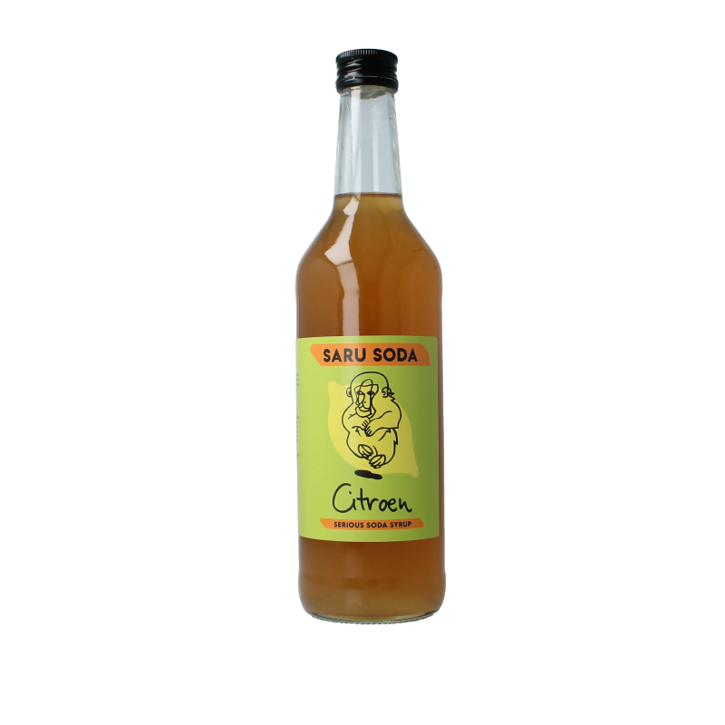Saru Soda Siroop citroen bio demeter