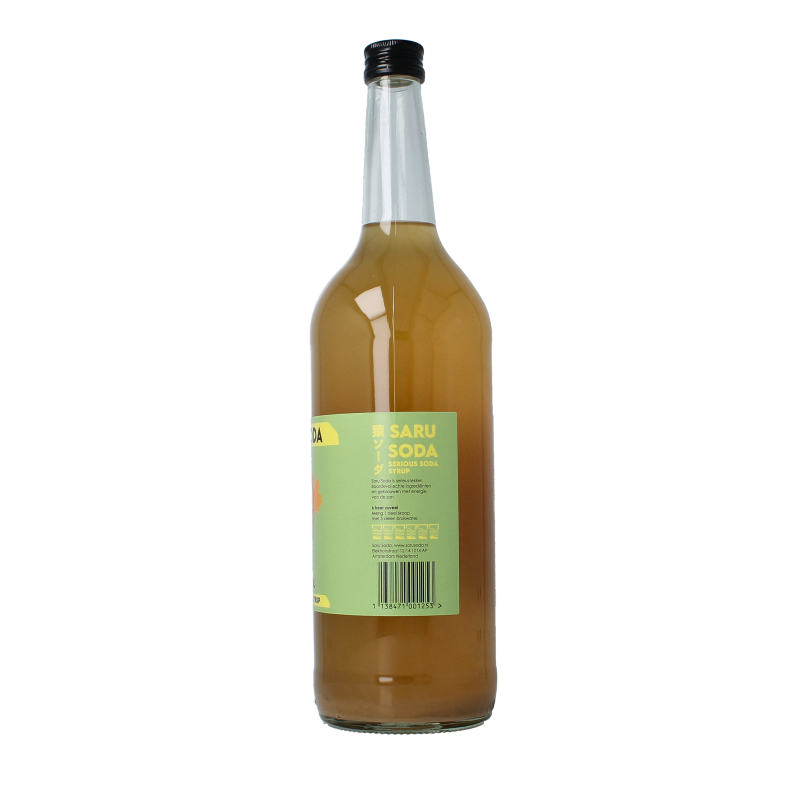 Saru Soda Siroop ginger lime bio demeter - Afbeelding 3