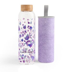 Waterdrop  Glazen drinkfles boost 600ml