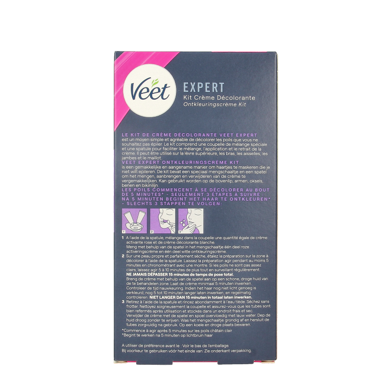 Veet Bleach face & body - Afbeelding 4
