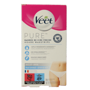 Veet Mimima koude wasstrips bikini hypoallergeen