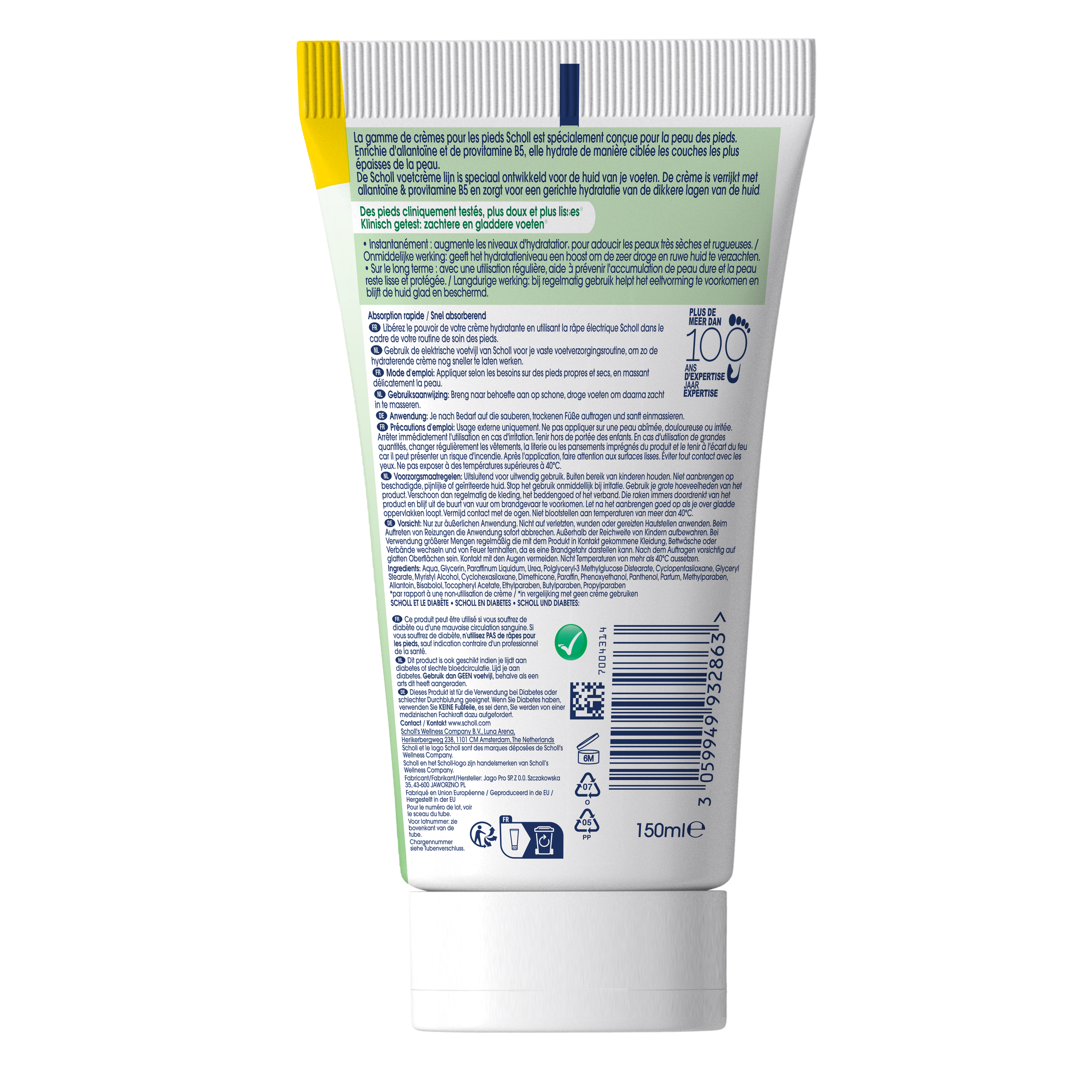 Scholl Intens voedende creme - Afbeelding 2