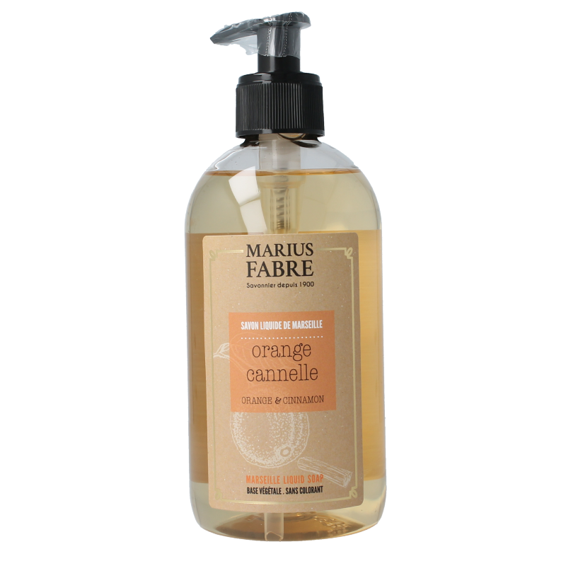 Marius Fabre Zeep sinaasappel-kaneel met pomp