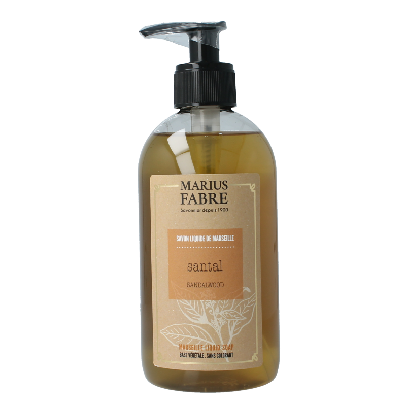 Marius Fabre Zeep sandelhout met pomp