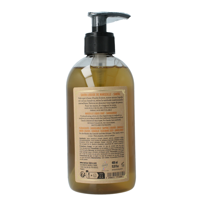 Marius Fabre Zeep sandelhout met pomp - Afbeelding 2