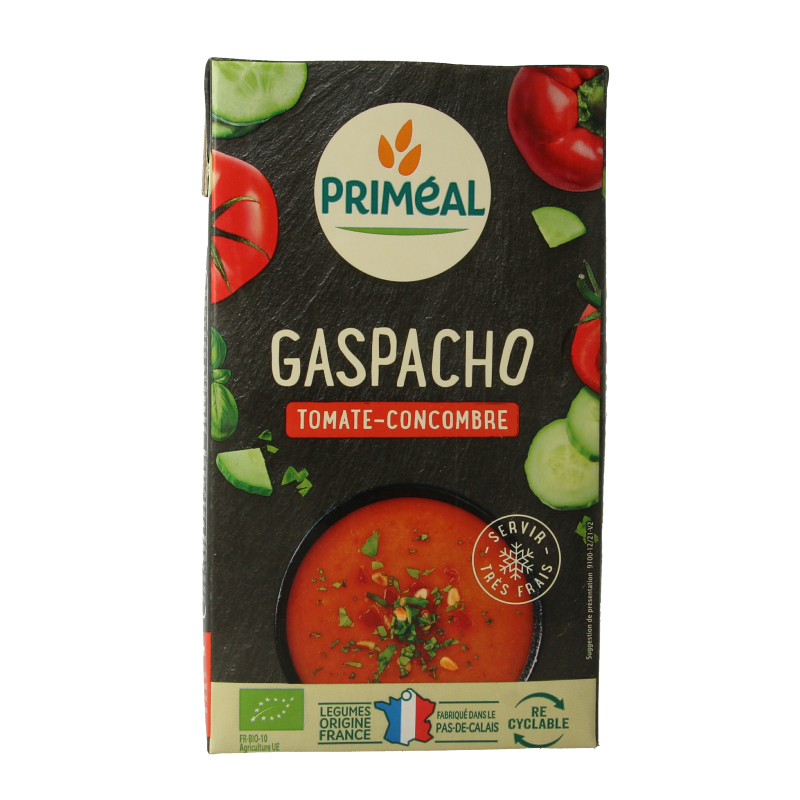 Primeal Gaspacho tomaat komkommer bio - Afbeelding 3